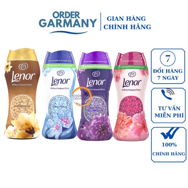 VIÊN XẢ VẢI KHÔ LENOR HƯƠNG NƯỚC HOA 210G Đức