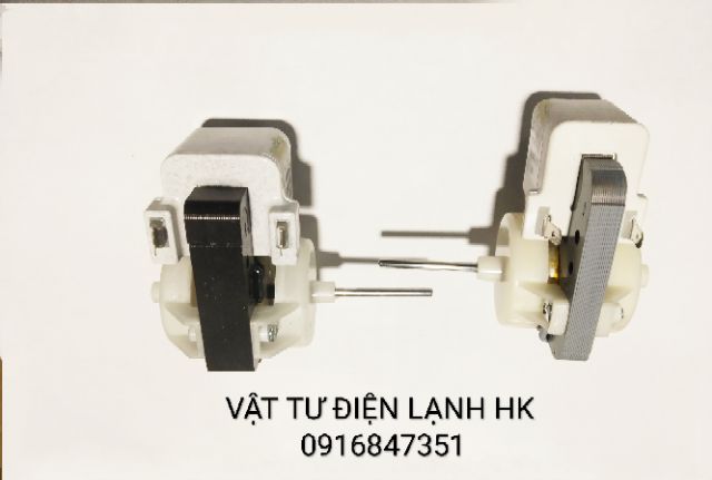 (Loại tốt) Động cơ quạt tủ lạnh trắng đa năng mỏng 7W - dày 13W Motor ngăn đá