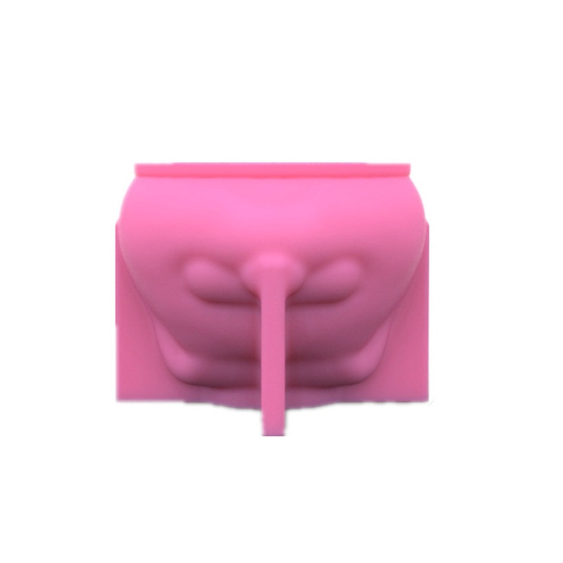 Khuôn Silicone Làm Chậu Cây Mọng Nước Hình Chú Chó DIY