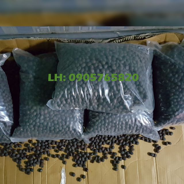 Combo 20kg hạt sen khô đen nguyên vỏ.