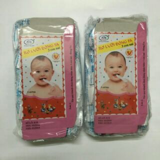 Sét 2 bich 50 cái rơ lưỡi cho bé (100 cái)