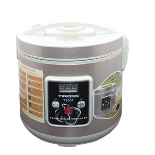 Nồi làm tỏi, Máy làm tỏi đen Tiross TS907, 3 tầng, dung tích 6L - Hàng chính hãng bảo hành 12 tháng