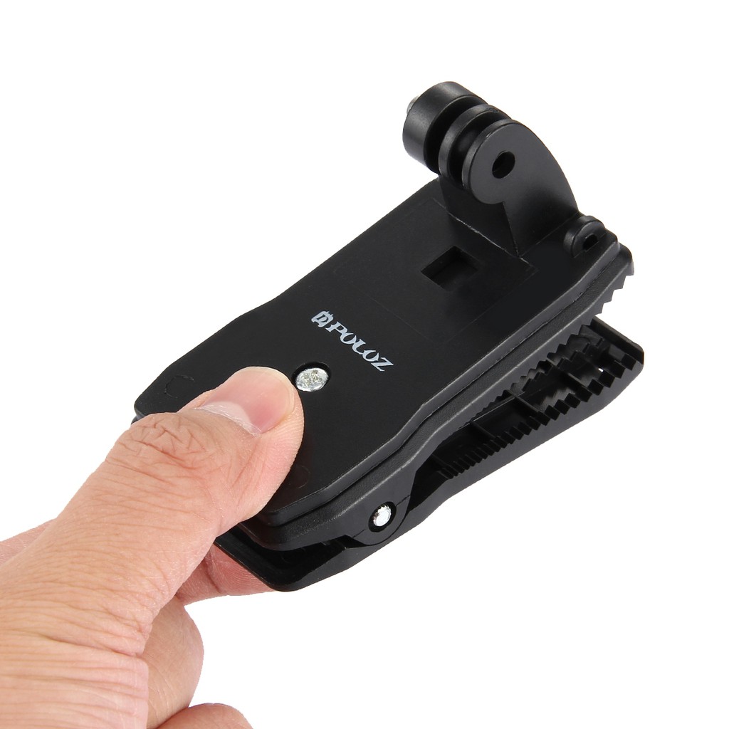 Kẹp vai balo gắn GoPro Hero Action Cam xoay 360 độ Puluz - Hàng chính hãng