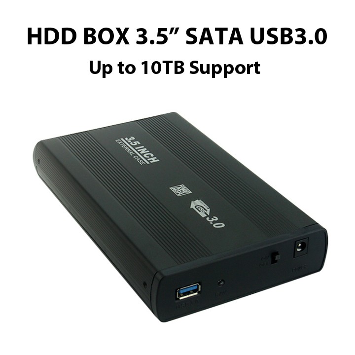 Hộp Ổ Cứng 3.5 Inch USB3.0 / 2.0 SATA SHUOLE Dùng Cho Ổ Cứng Máy Tính Bàn | BigBuy360 - bigbuy360.vn