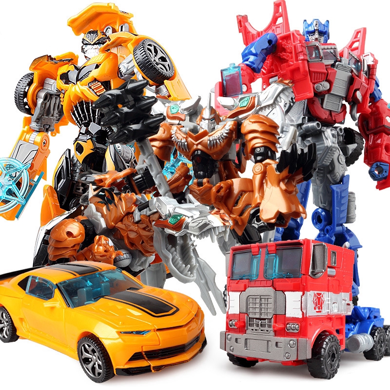 Mô Hình Đồ Chơi Nhân Vật Rô Bốt Biến Hình Transformers Optimus Prime/ Bumblebee