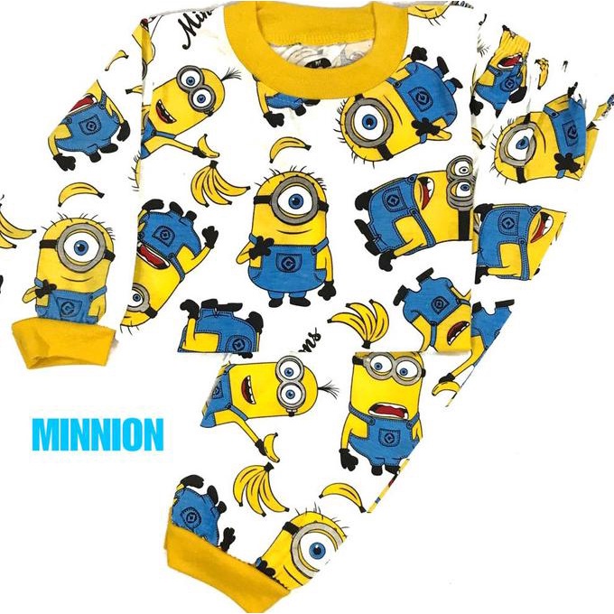 Áo Thun In Chữ OB-M MINION Dễ Thương Cho Bé Trai
