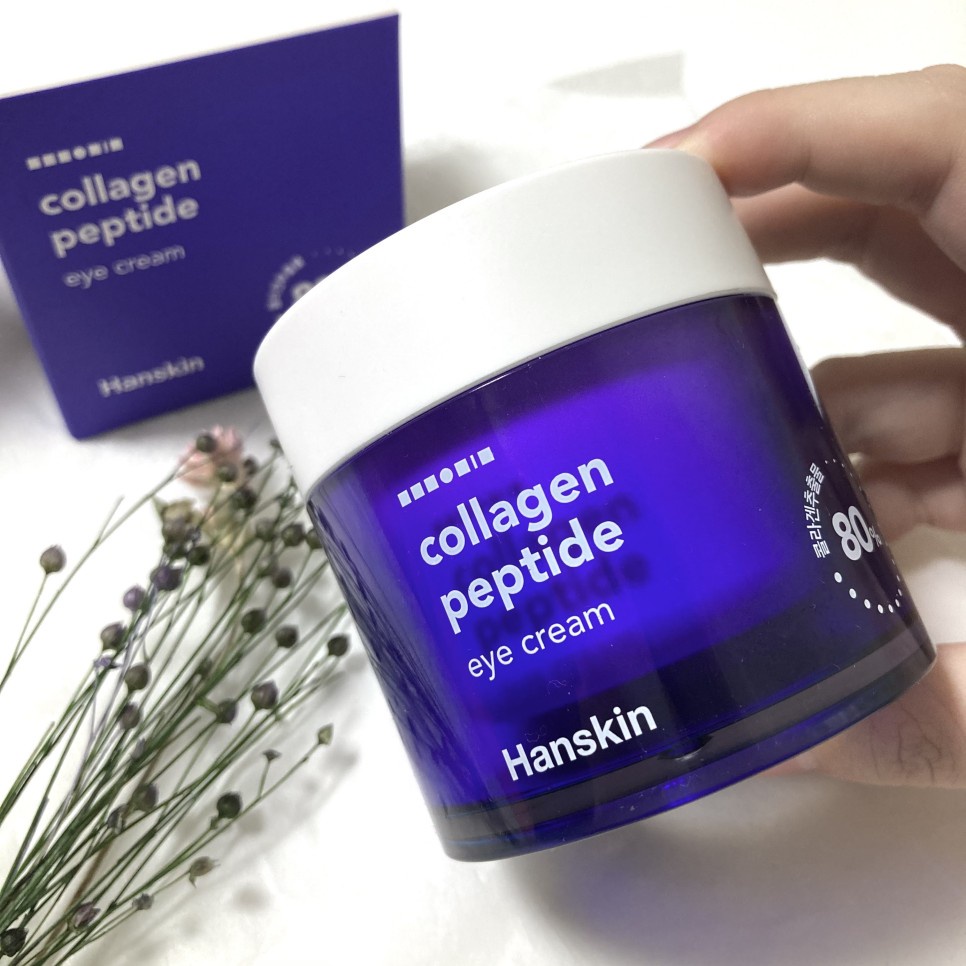 Kem dưỡng mắt ngăn lão hóa Hanskin Collagen Peptide Eye Cream 80ml