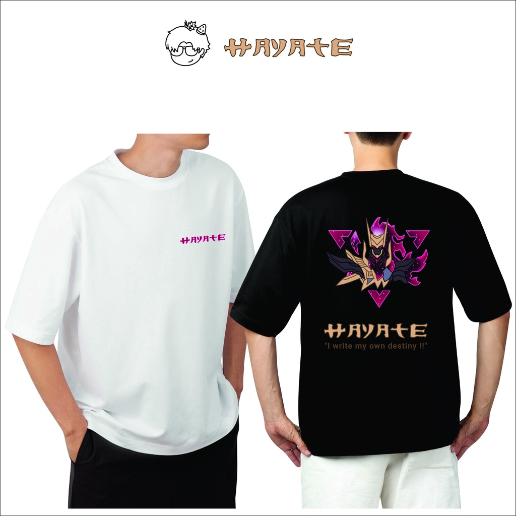 Áo Liên Quân HAYATE áo thun cổ tròn chất cotton 4 chiều cực đẹp, giá rẻ nhất