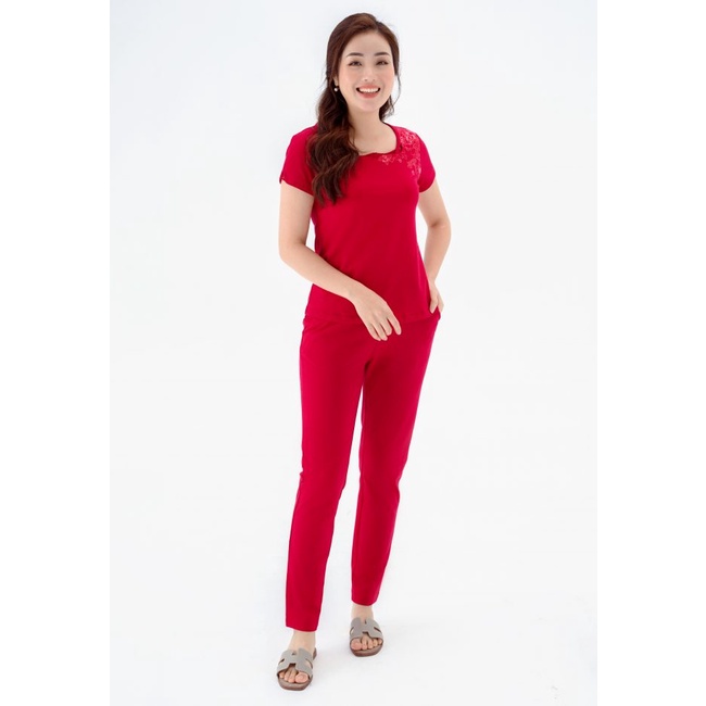 [CHÍNH HÃNG] Bộ đồ mặc nhà đẹp WINNY trẻ trung, cotton co giãn thấm hút mồ hôi | BigBuy360 - bigbuy360.vn