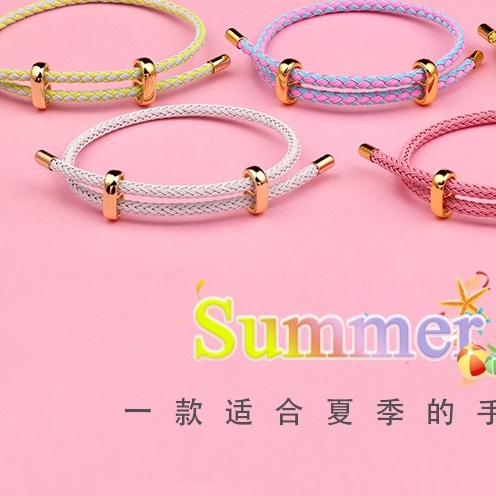 Hạt Xỏ Làm Vòng Tay 3mm Bằng Sợi Thép Không Gây Dị Ứng Chống Nước Chống Oxy Hóa Màu Sắc Cao Cấp