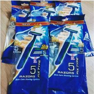 Dao cạo râu Razors bịch 5 cái