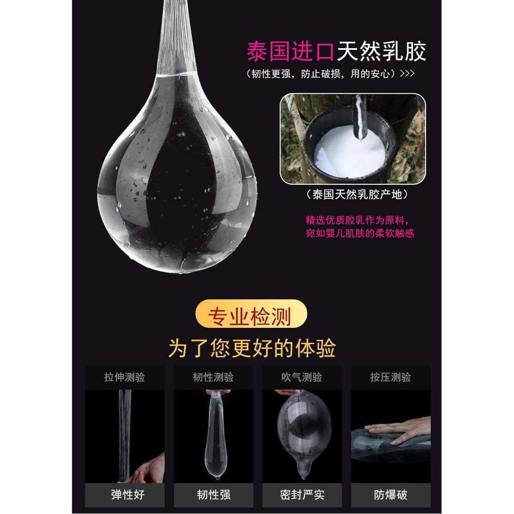 [Dùng thử] 10 Bao cao su. Hàng nội địa Trung Quốc -nhiều gel, siêu mỏng , dễ rửa