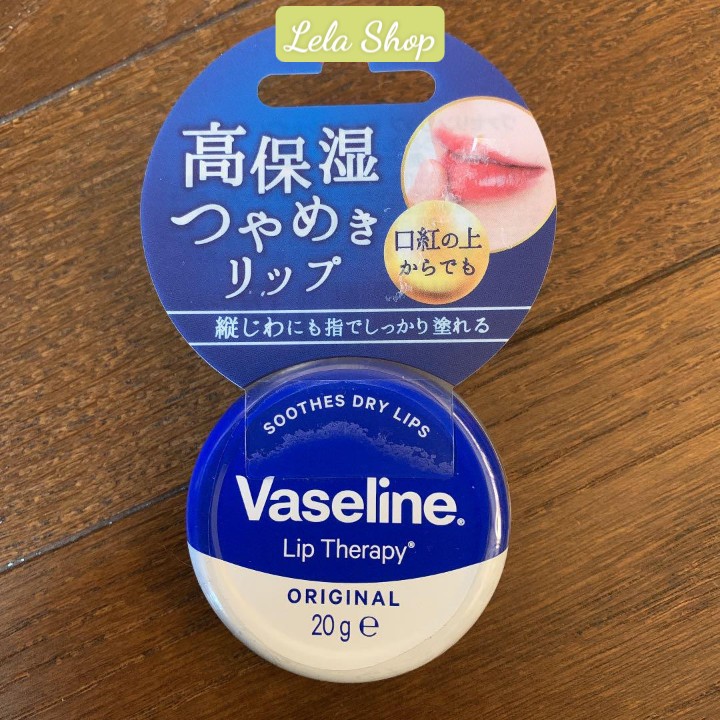 Dưỡng Môi Vaseline Lip Therapy Nội Địa Nhật (Hộp Thiếc 20g)