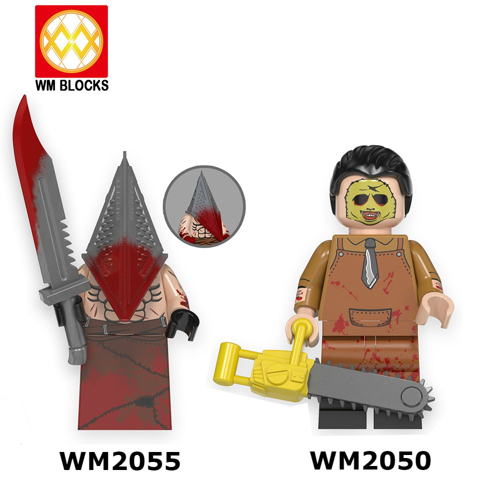 Minifigures Mẫu Nhân Vật Cưa Máy Trong Seri Phim Kinh Dị Silent Hill American Horror Story WM6101