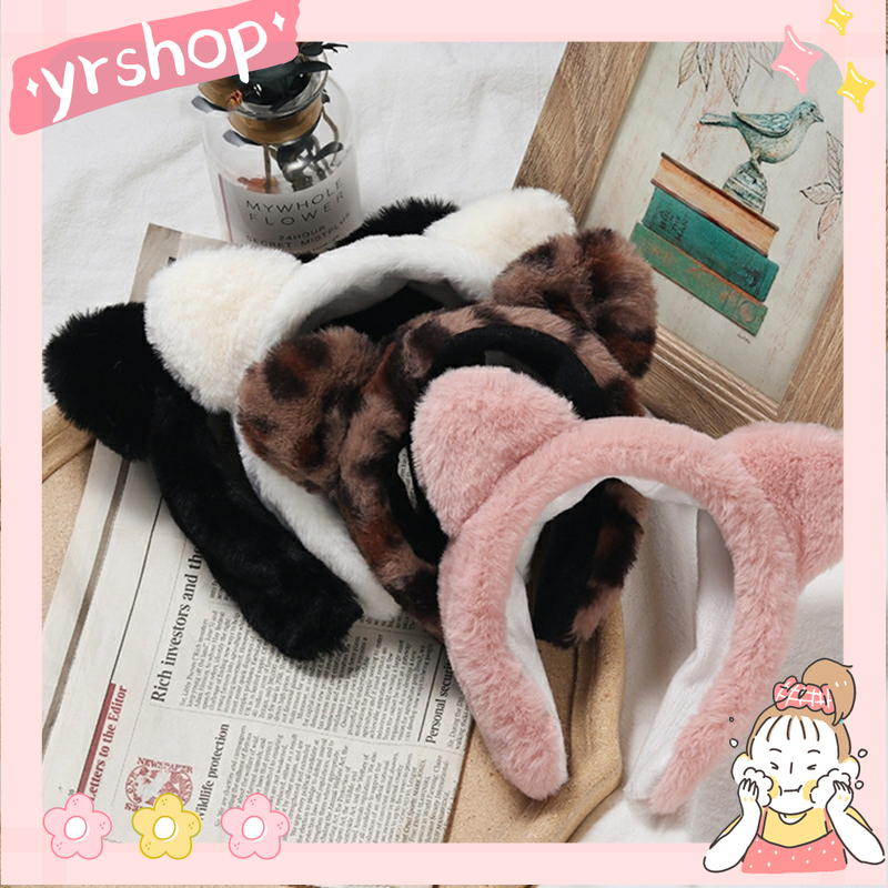 [Hàng mới về] Băng đô cài tóc rửa mặt hình tai mèo