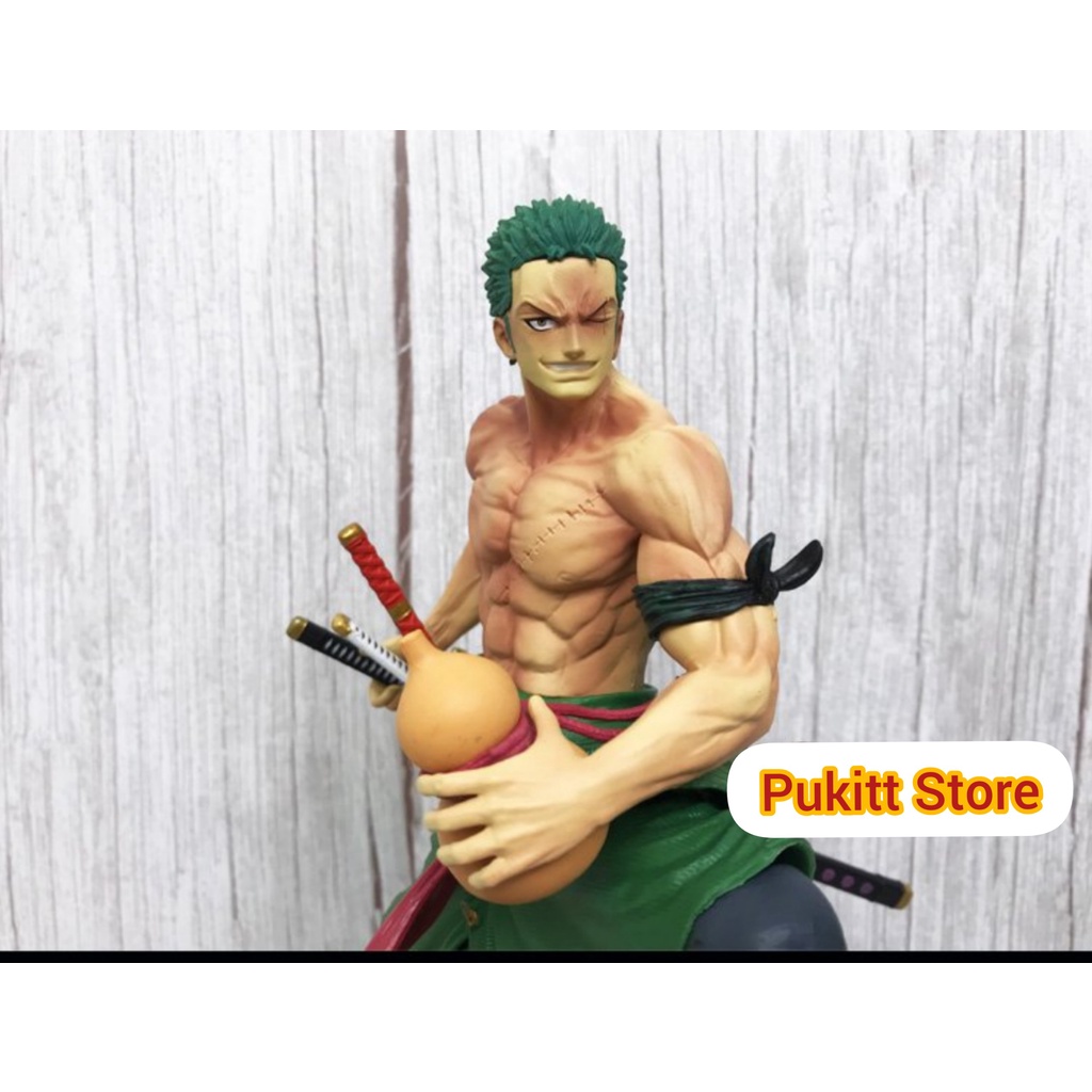 Mô hình One Piece - Mô hình Roronoa Zoro đứng trên thuyền 37cm Z028