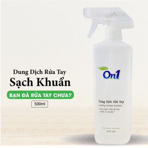 Dung dịch rửa tay sạch khuẩn On1 hương Bamboo Charcoal