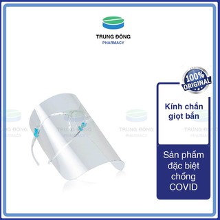 Kính Chắn chống Giọt Bắn che chắn bảo vệ mắt mũi miệng, kiếng che trong suốt phòng bụi min, dịch  - Trung Đông Pharmacy
