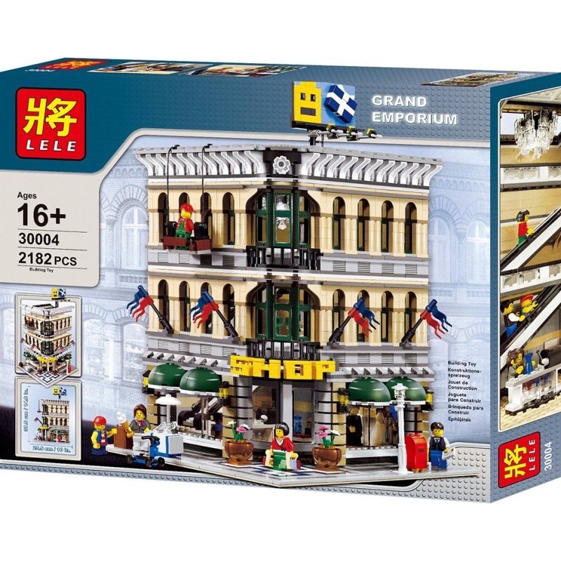 [HÀNG CÓ SẴN]Lego - Lepin 15005 , Leji 99010 ( Xếp Hình Trung Tâm Thương Mại Lớn 2182 khối )