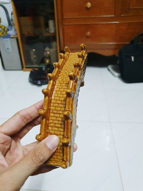 CẦU TRANG TRÍ HỒ CÁ NON BỘ 17x4x6cm
