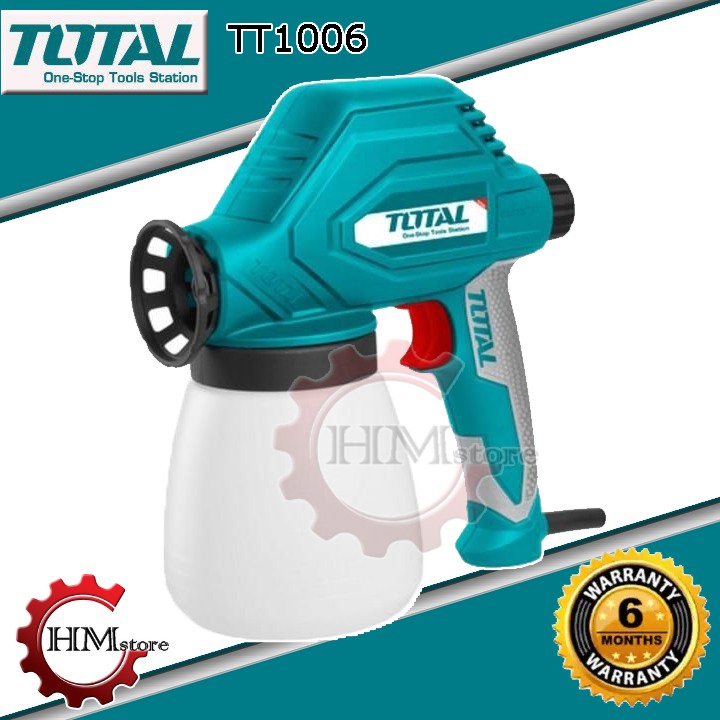 [Chính hãng] Máy phun sơn điện mini TOTAL TT1006 100W - Bảo hành 6 tháng