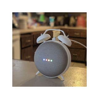 Google home, nest mini đế đồng hồ báo thức