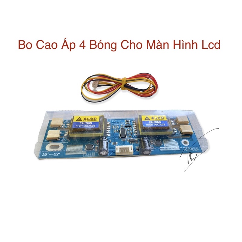 Board Cao Áp 4 Đèn Dành Độ Cho Màn Hình LCD Từ 10-26Inch