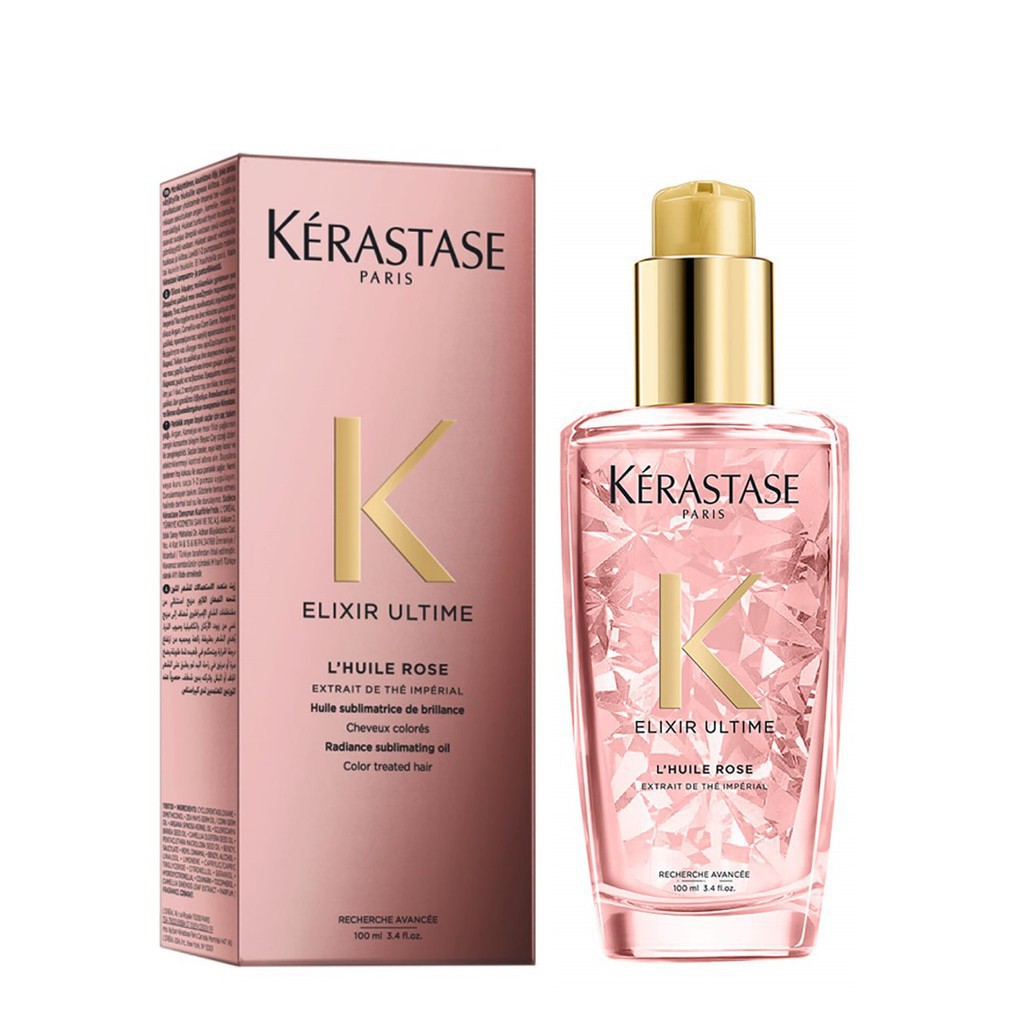 Dầu dưỡng tóc Kerastase elixir ultime L'huile rose