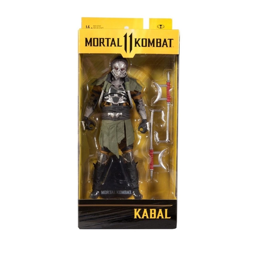 Mô hình Mortal Kombat Kabal 18cm Wave 6 McFarlane Mô hình có khớp Nhựa PVC CHÍNH HÃNG MỸ MKMF13