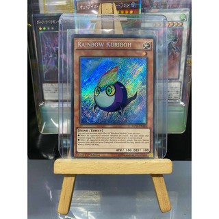 [ Dưa Hấu Yugioh ] Lá bài thẻ Rainbow Kuriboh - Secret Rare - Tặng bọc bài nhựa bảo quản