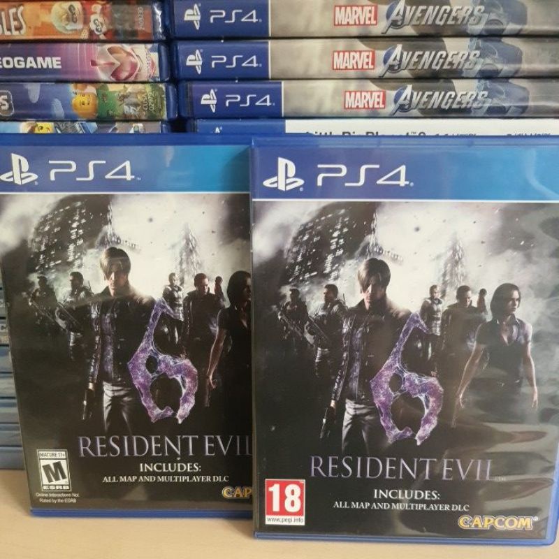 Đĩa ps4 resident evil 6