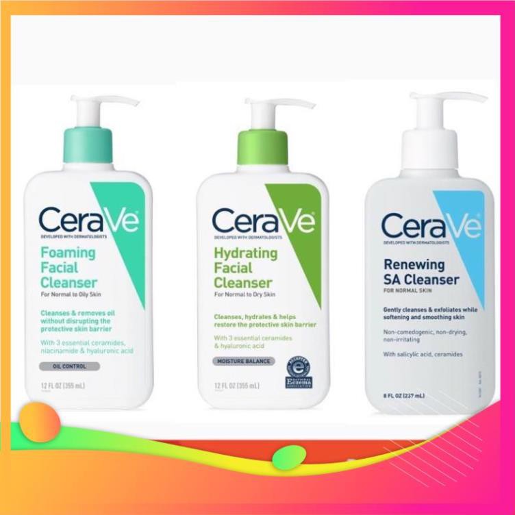 [Sẵn] Sữa rửa mặt Cerave