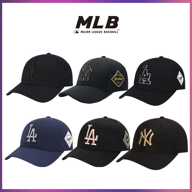 Show Face Small MLB Cap Hard Shirt Big Embrace Sun Hat Sunscreen Umbrella Summer NY Large Standard Baseball Cap LA Wide 5tSq