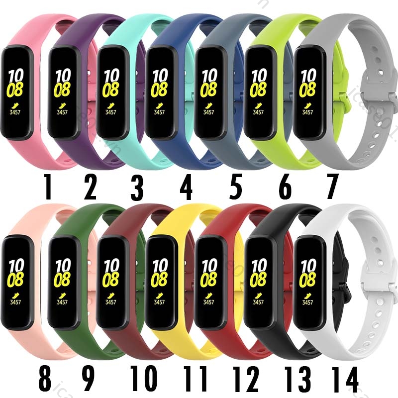 Dây đeo cao su thay thế cho đồng hồ Samsung Galaxy Fit 2 Sm-R220