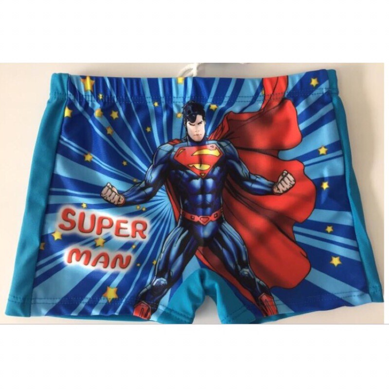 Quần Bơi Bé Trai Siêu Nhân Người Nhện Thun Co Giãn Mỏng Nhanh Khô Nhiều Mẫu Size M  - Hàng Nhập Quảng Châu