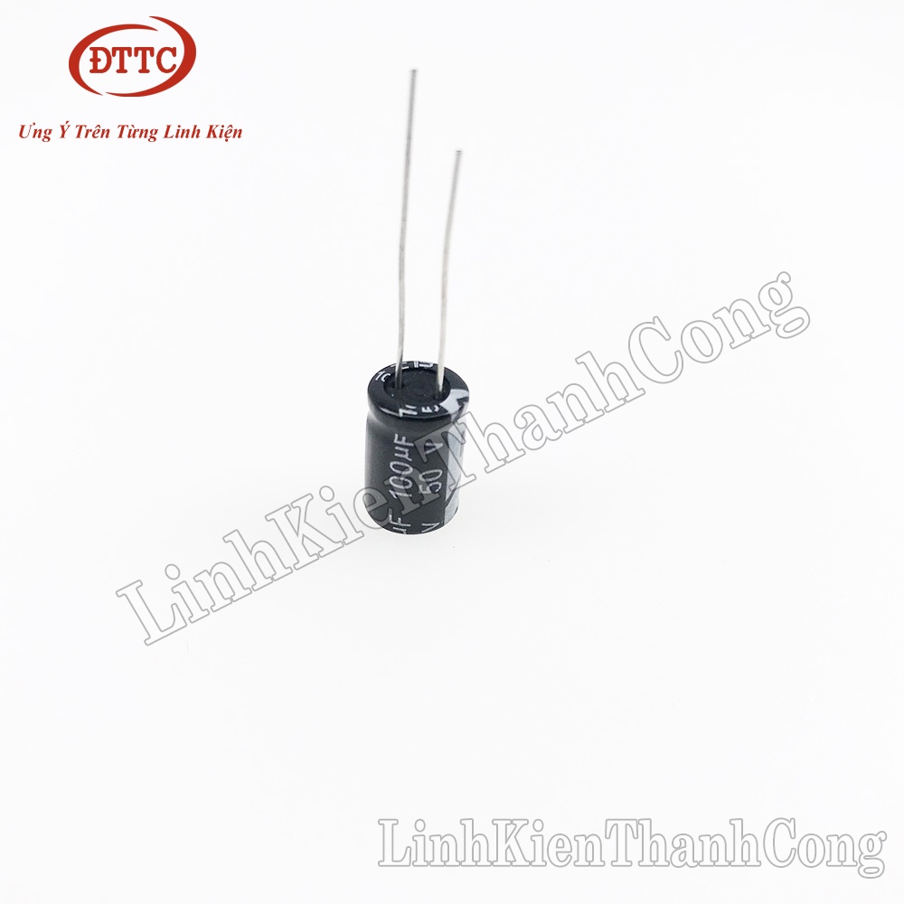 Bộ 2 Chiếc Tụ 100uF 50V (8x12mm)