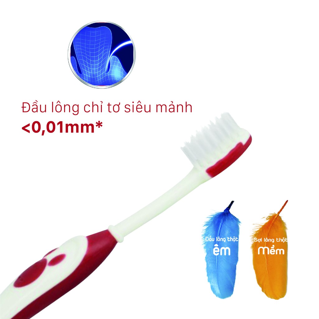 Bàn Chải Đánh Răng Lipzo Kids 2 Hình Thú Ngộ Nghĩnh Lông Chỉ Tơ Nha Khoa Siêu Mảnh Kháng Khuẩn Dành Cho Bé Trên 5 Tuổi