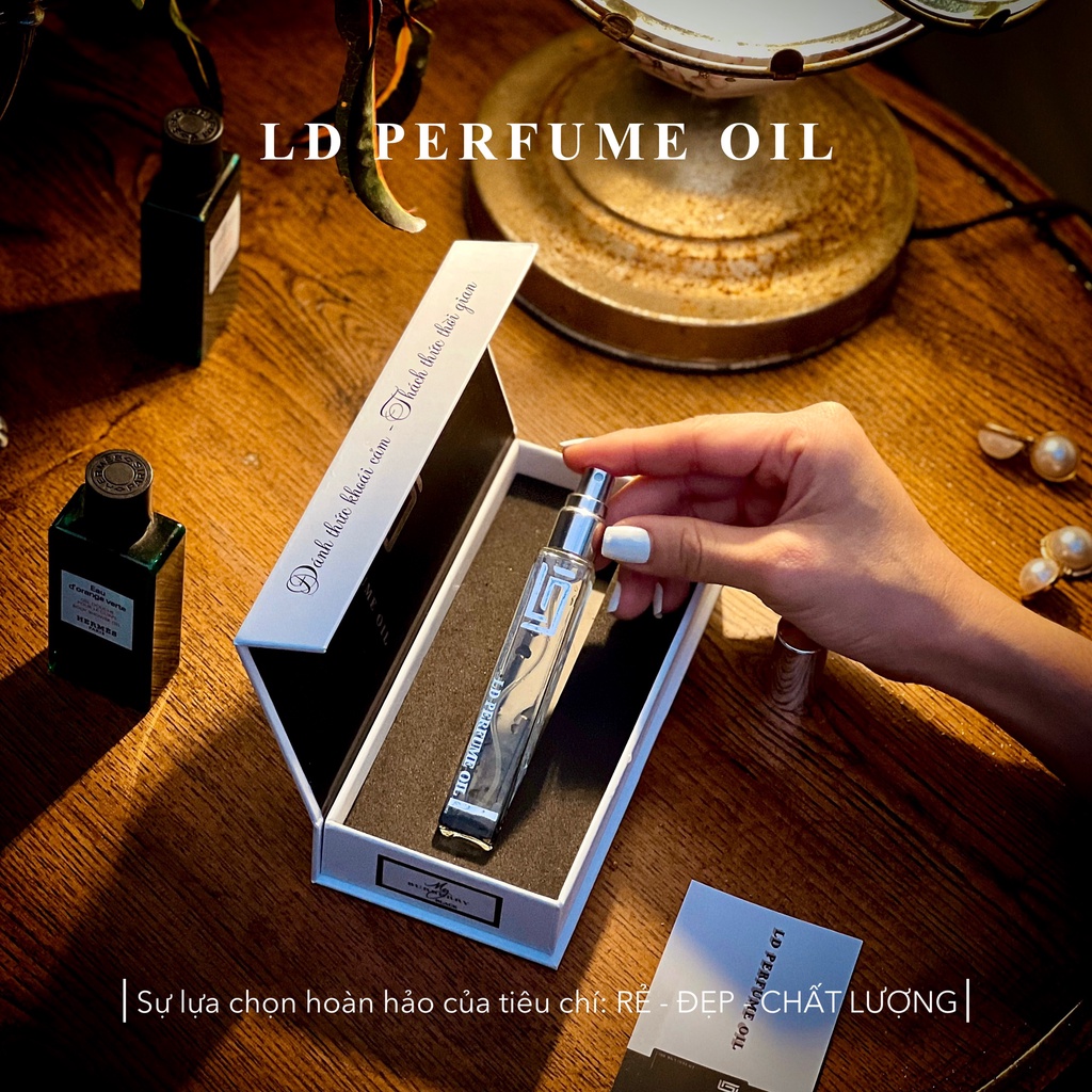 LD16 Tinh Dầu Nước Hoa Pháp VERSACE YELLOW 12ml - LD PERFUME OIL Sang Trọng, Tươi Mát, Thơm lâu