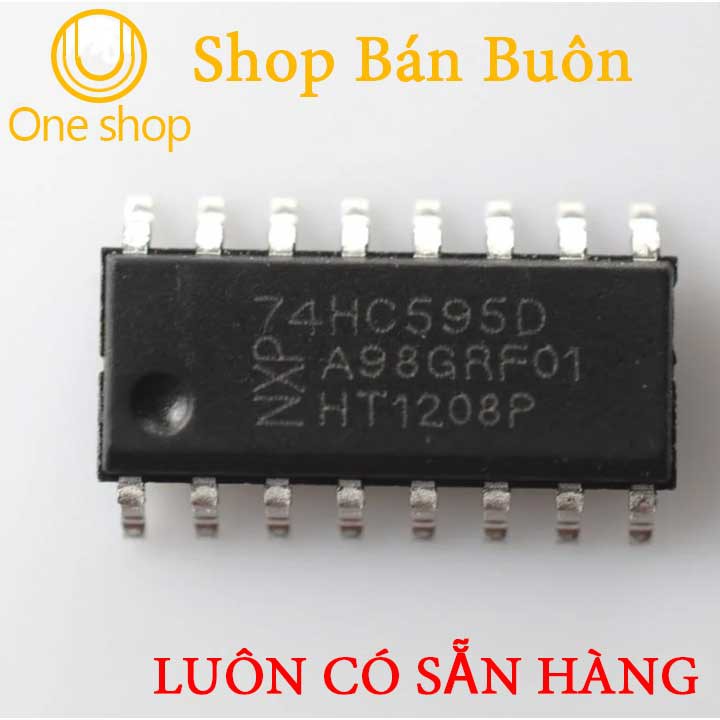 Linh Kiện 74HC595 8-Bit SOP-16