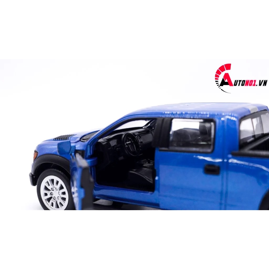 MÔ HÌNH XE FORD F150 RAPTOR BLUE 1:32 MSZ 7753