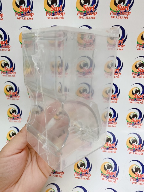 Hộp đựng thức ăn cho Chim,Vẹt,Hamster,Sóc...