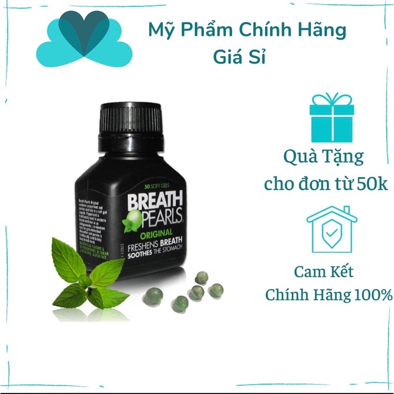 Viên Thơm Miệng Breath Pearls