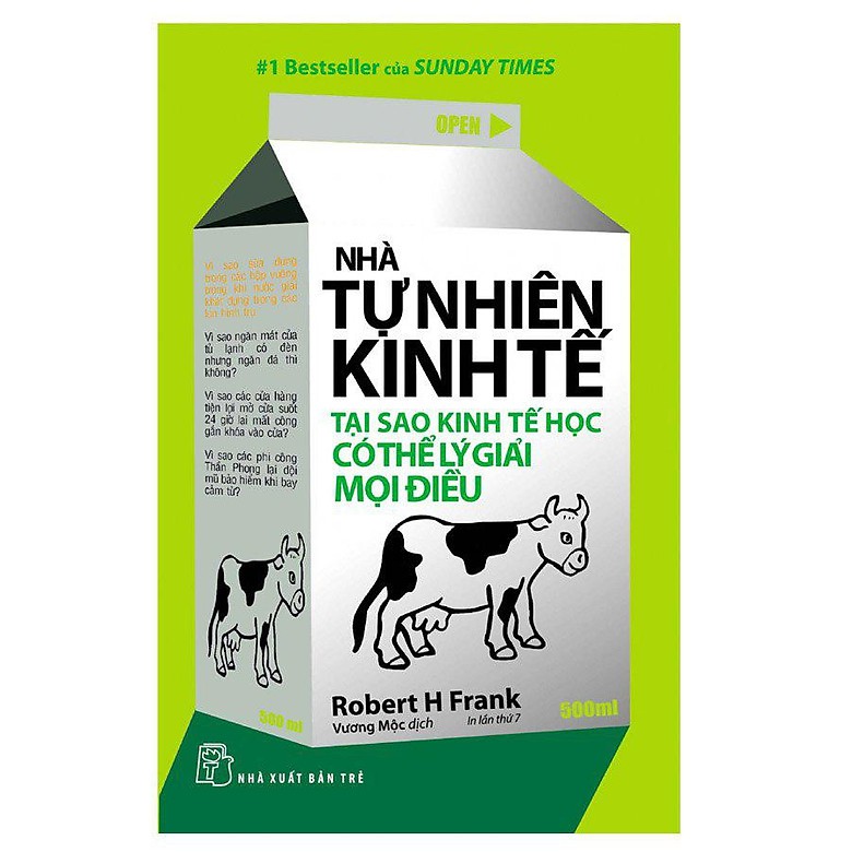 Sách - Nhà tự nhiên kinh tế tại sao kinh tế học có thể lý giải mọi điều