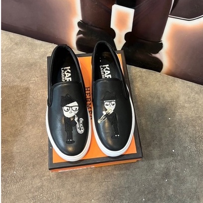 Giày Silipon Nam In Mặt Người - Giày Lười Nam Hót Nhất HIện Nay