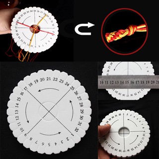 Bộ 2 Đĩa Tròn 10cm Dùng Để Thắt Bím Tóc