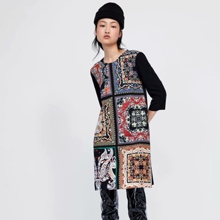 Đầm hoạ tiết siêu xinh