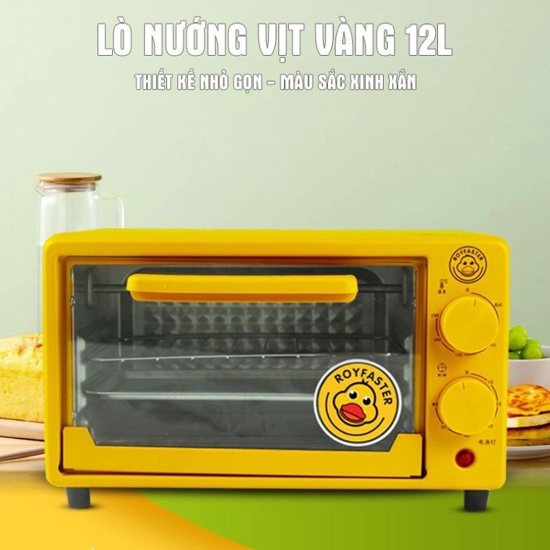 Lò nướng mini đa năng vịt vàng G DUCK 12L