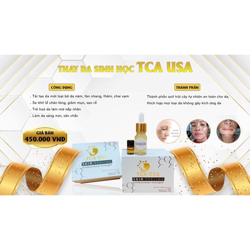 PEEL TCA TRIỆT THÂM NÁCH