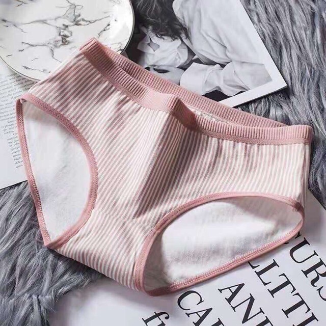 Quần lót cotton kẻ sọc trẻ trung mã 031