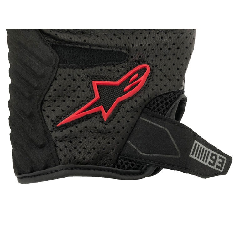 Găng tay Alpinestars chạm màn hình cảm ứng thiết kế có ngôi sao nhỏ chống trầy xước đeo khi đua xe mô tô